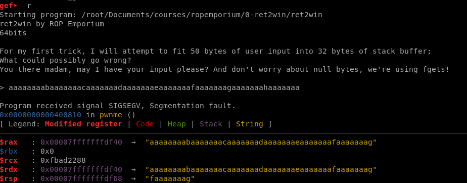 GDB Debugging